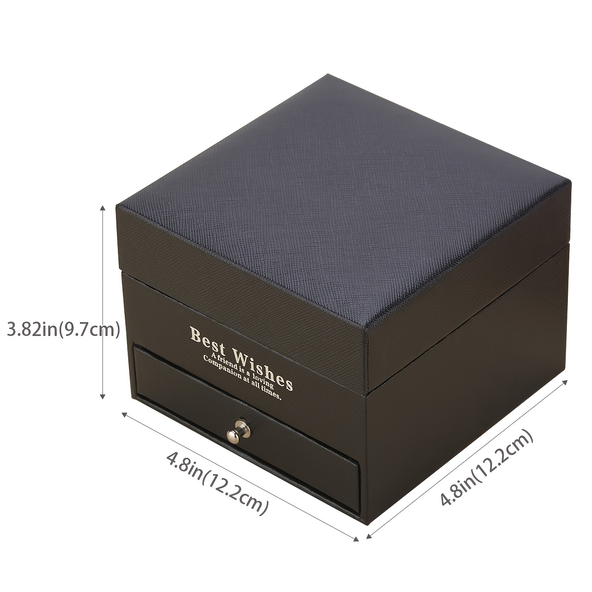 Stylish Double-Layer Drawer Necklace Box